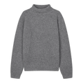 Libertine-Libertine - Session Rollneck - Grey Melange Genser Libertine-Libertine 
