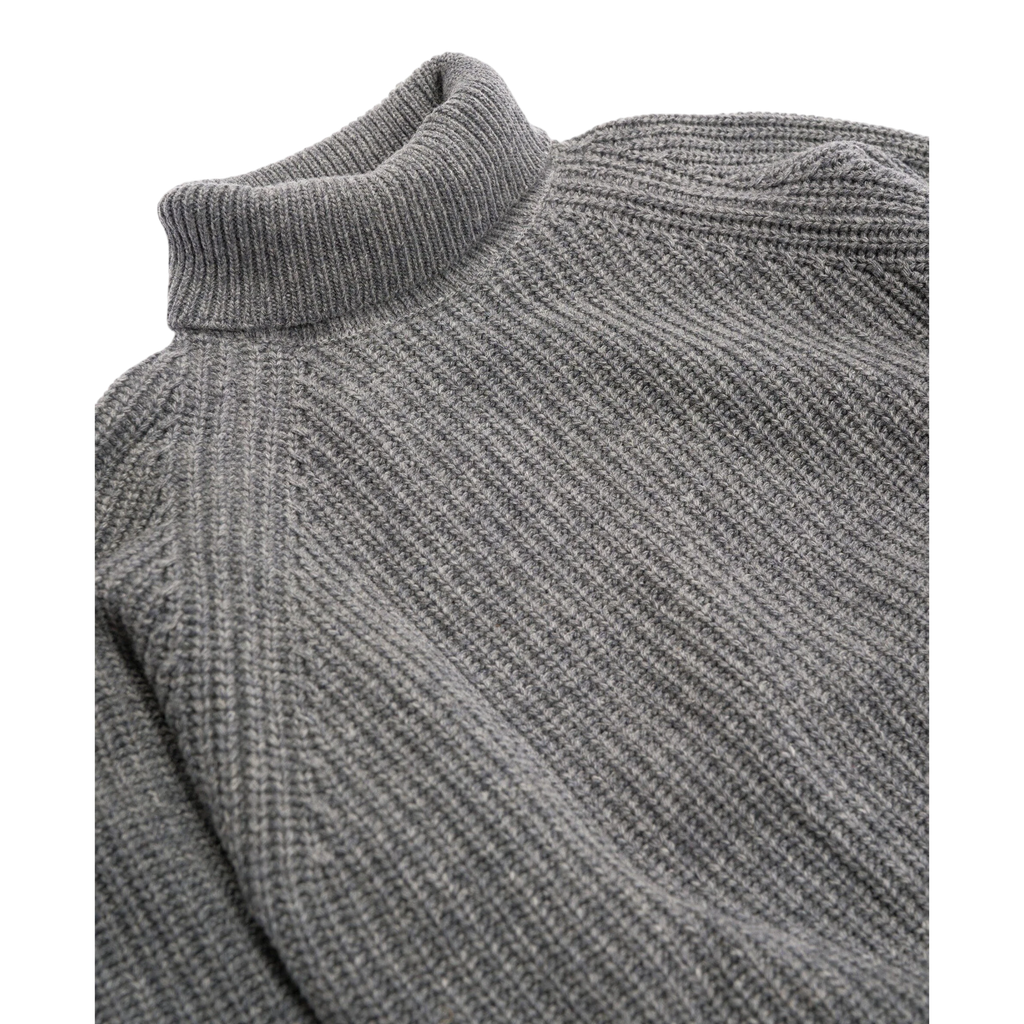 Libertine-Libertine - Session Rollneck - Grey Melange Genser Libertine-Libertine 