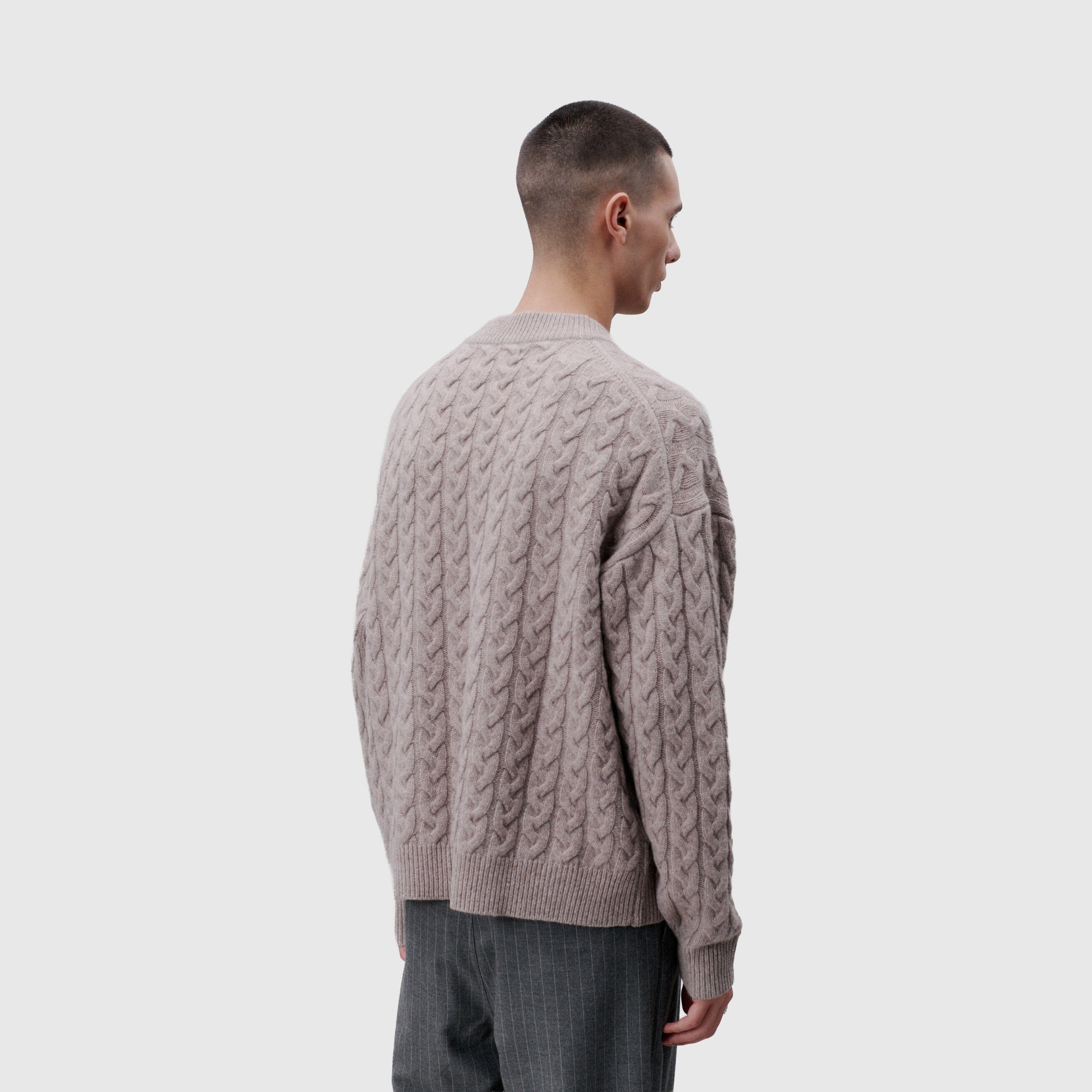 Libertine-Libertine Topanga Cable Knit - Sand Knitwear Libertine-Libertine 