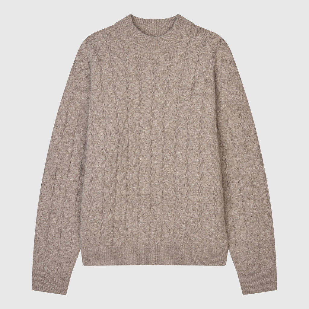 Libertine-Libertine Topanga Cable Knit - Sand Knitwear Libertine-Libertine 