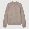 Libertine-Libertine Topanga Cable Knit - Sand Knitwear Libertine-Libertine 