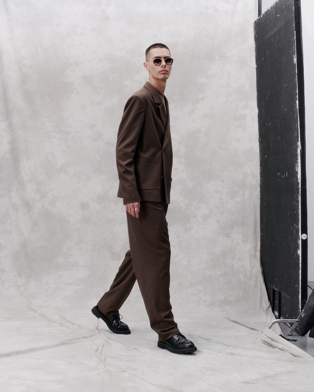 Libertine-Libertine - Twill Agency Pants - Chocolate Brown Bukse Libertine-Libertine 