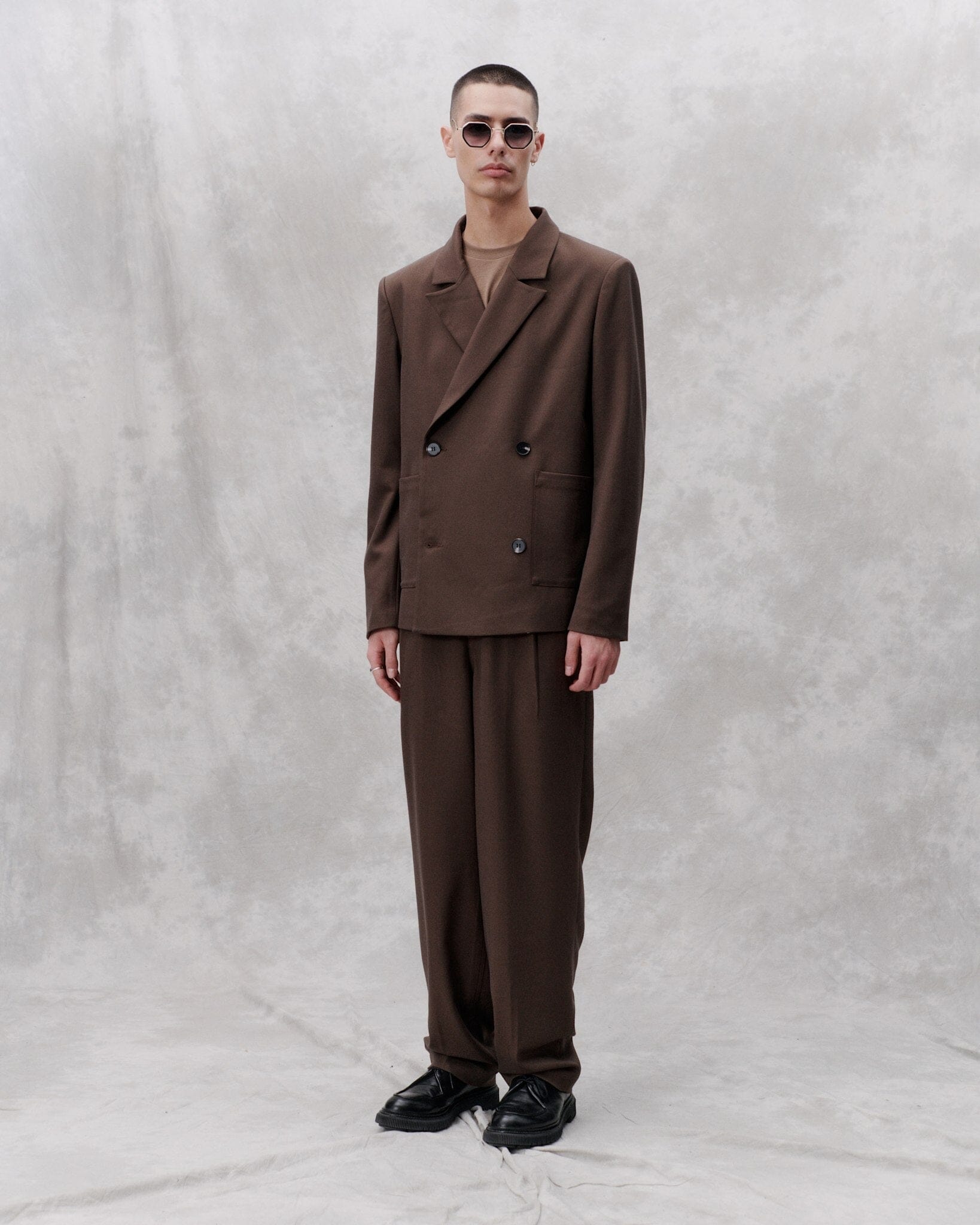 Libertine-Libertine - Twill Agency Pants - Chocolate Brown Bukse Libertine-Libertine 