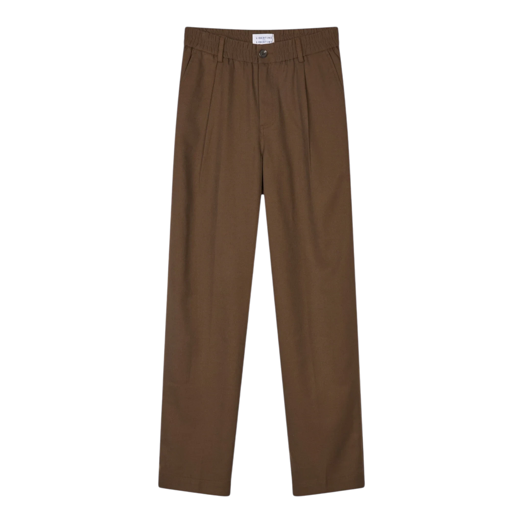 Libertine-Libertine - Twill Agency Pants - Chocolate Brown Bukse Libertine-Libertine 