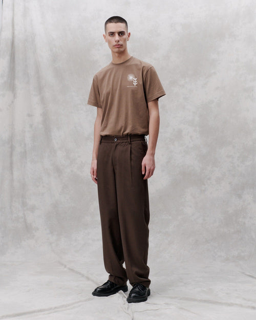Libertine-Libertine - Twill Agency Pants - Chocolate Brown Bukse Libertine-Libertine 
