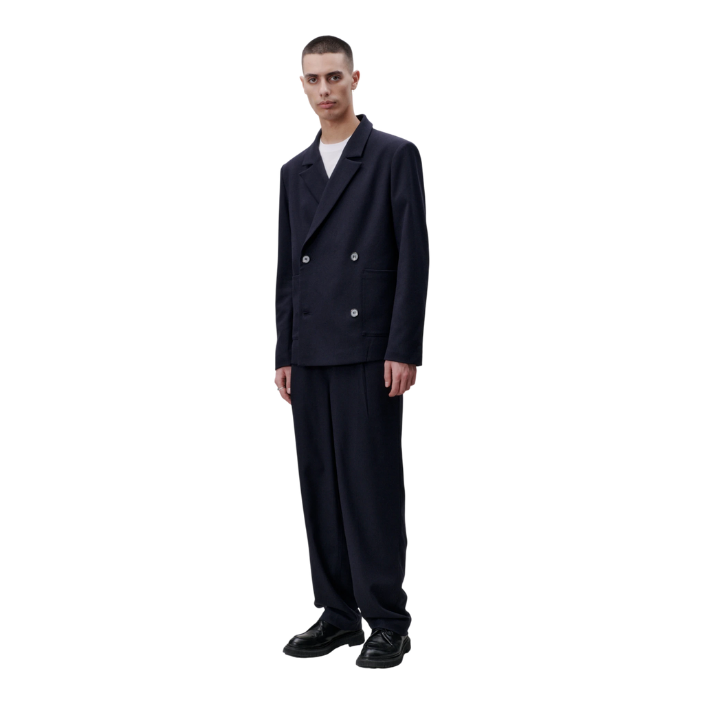 Libertine-Libertine Twill Agency Pants - Navy Pants Libertine-Libertine 