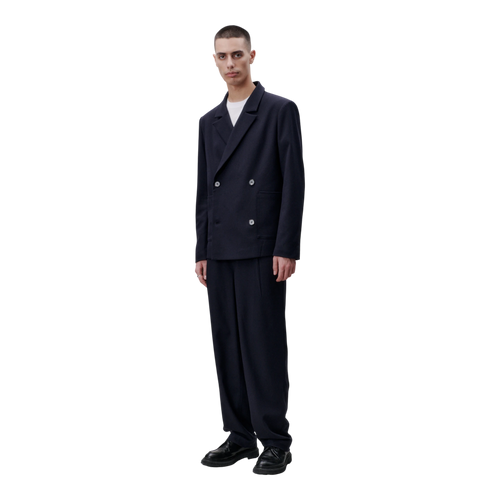 Libertine-Libertine Twill Agency Pants - Navy Pants Libertine-Libertine 