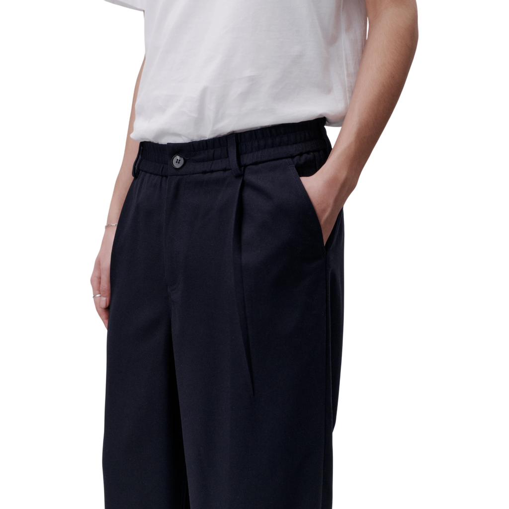 Libertine-Libertine Twill Agency Pants - Navy Pants Libertine-Libertine 