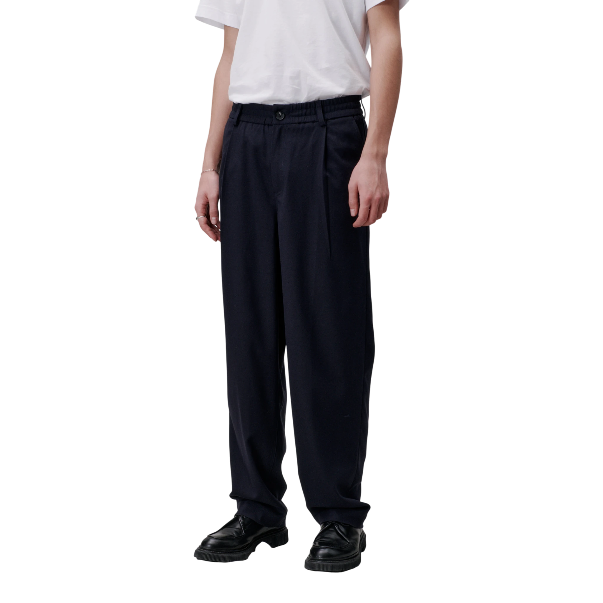 Libertine-Libertine Twill Agency Pants - Navy Pants Libertine-Libertine 