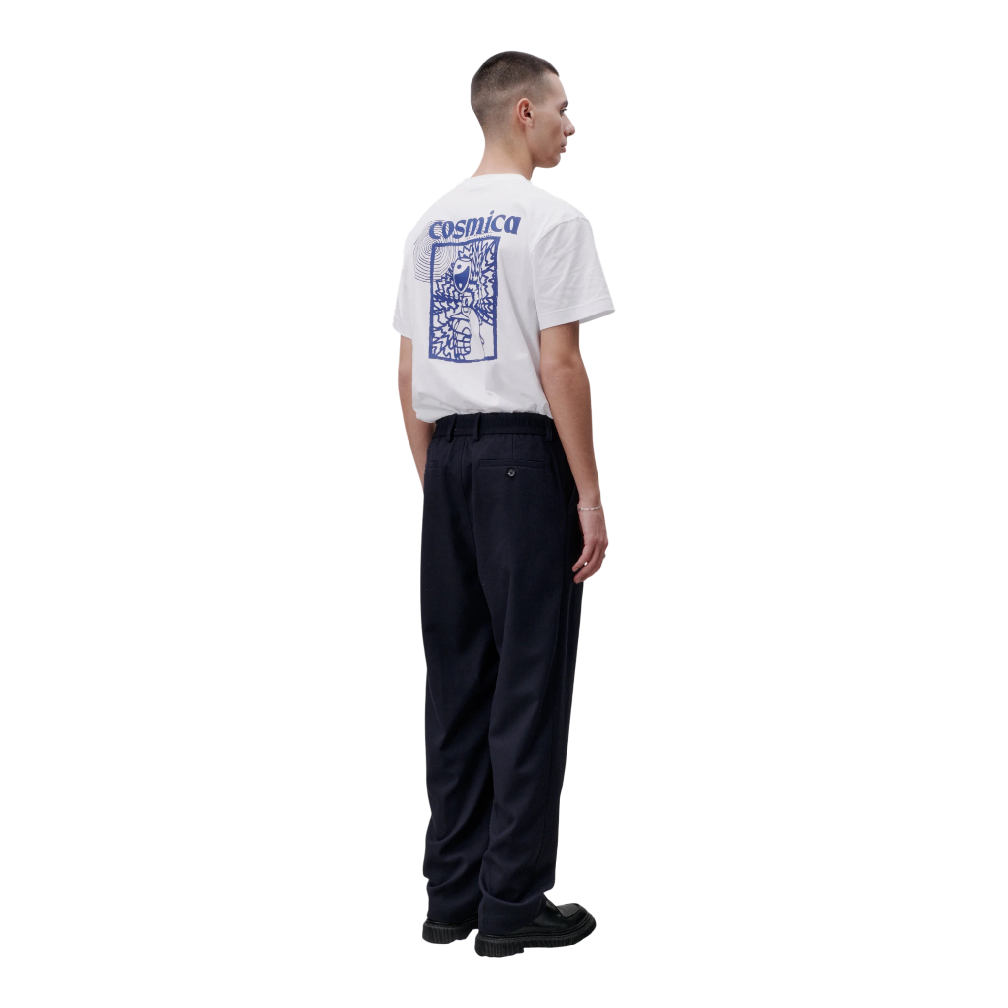 Libertine-Libertine Twill Agency Pants - Navy Pants Libertine-Libertine 