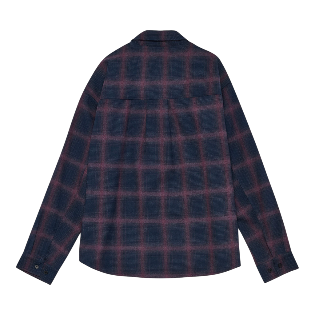 Libertine-Libertine - Venom 3703 Shirt - Blue Check Skjorte Libertine-Libertine 