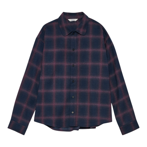 Libertine-Libertine - Venom 3703 Shirt - Blue Check Skjorte Libertine-Libertine 
