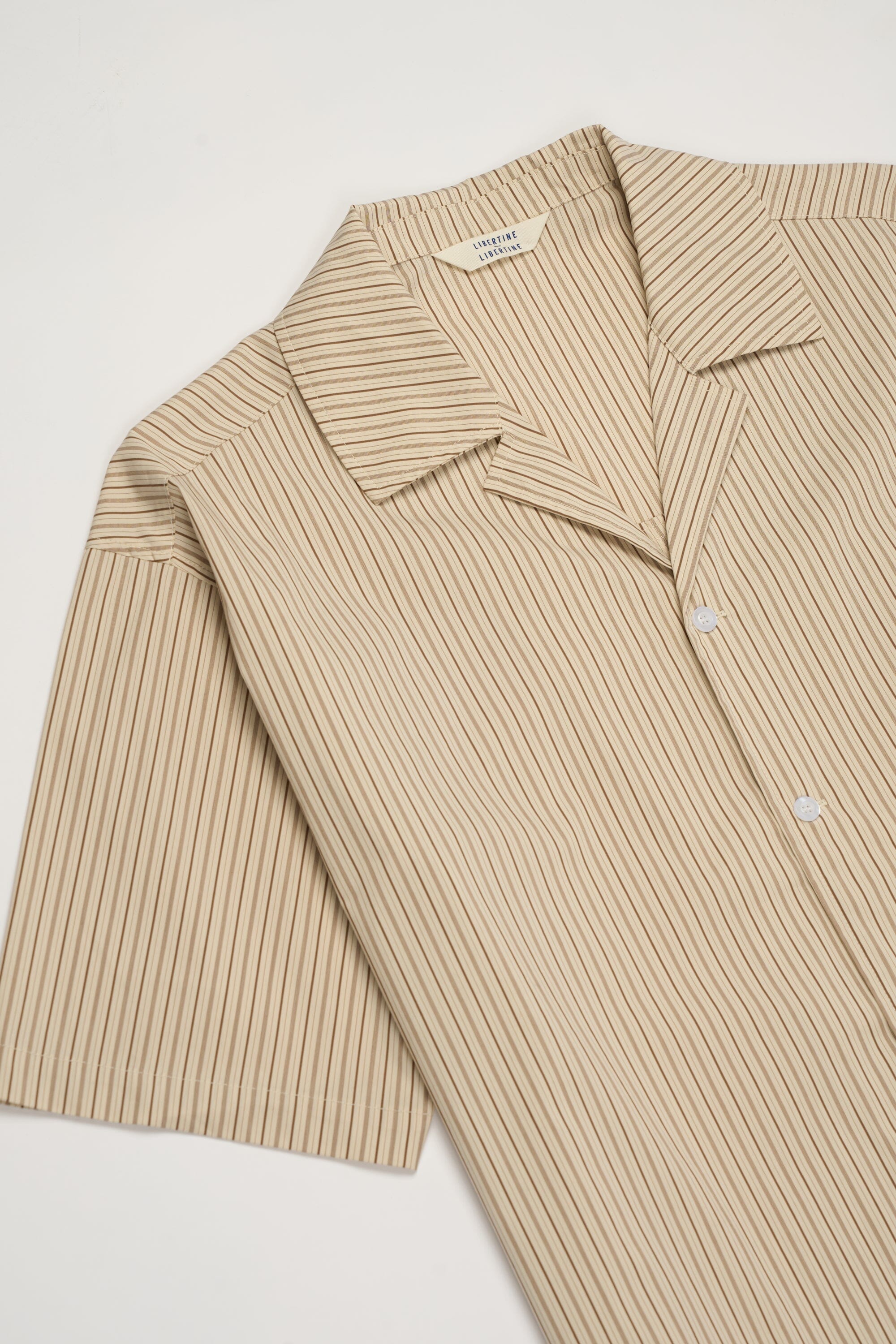Libertine-Libertine - Volcano - Brown Pin Skjorte Libertine-Libertine 