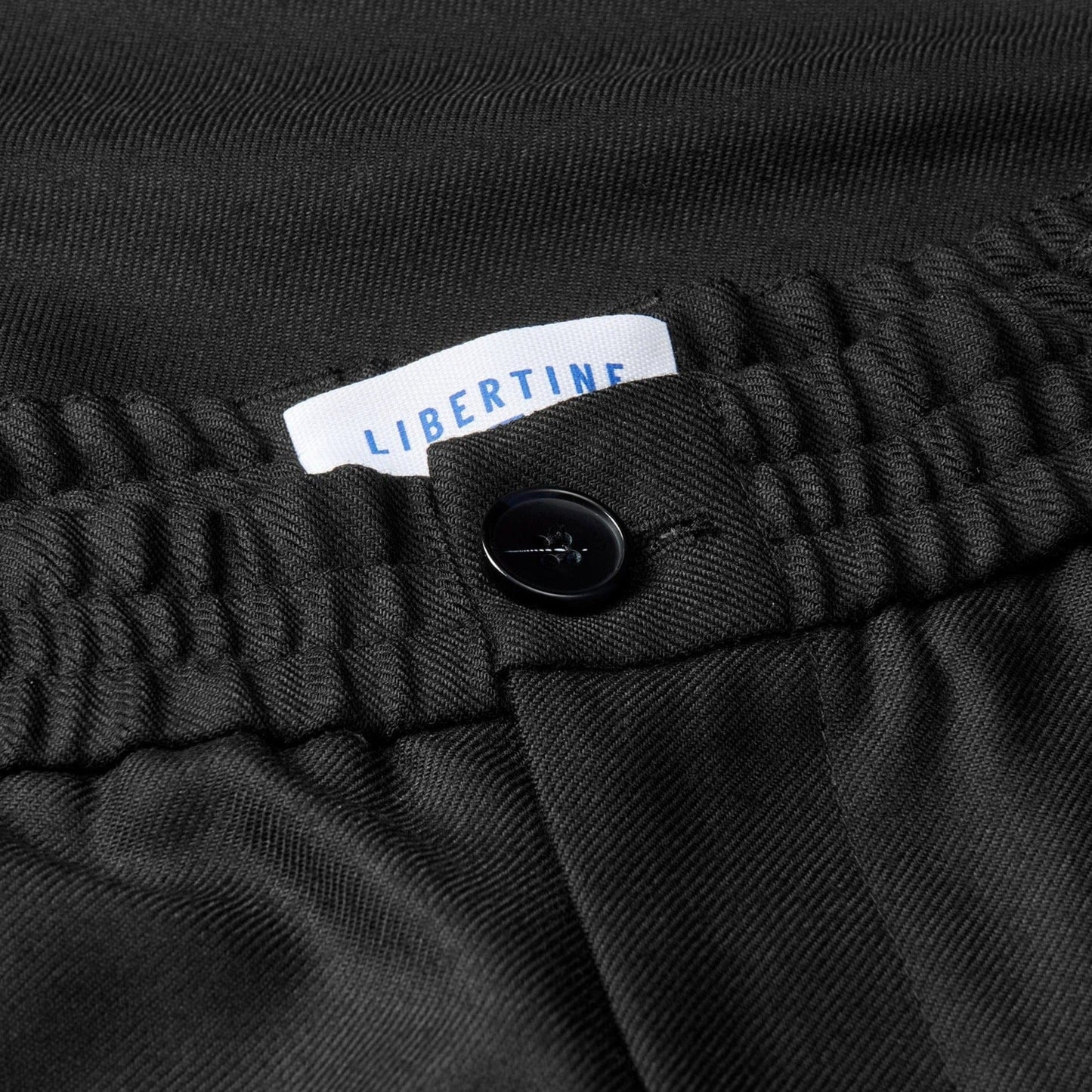 Libertine-Libertine Wool Smoke Pants - Black Pants Libertine-Libertine 