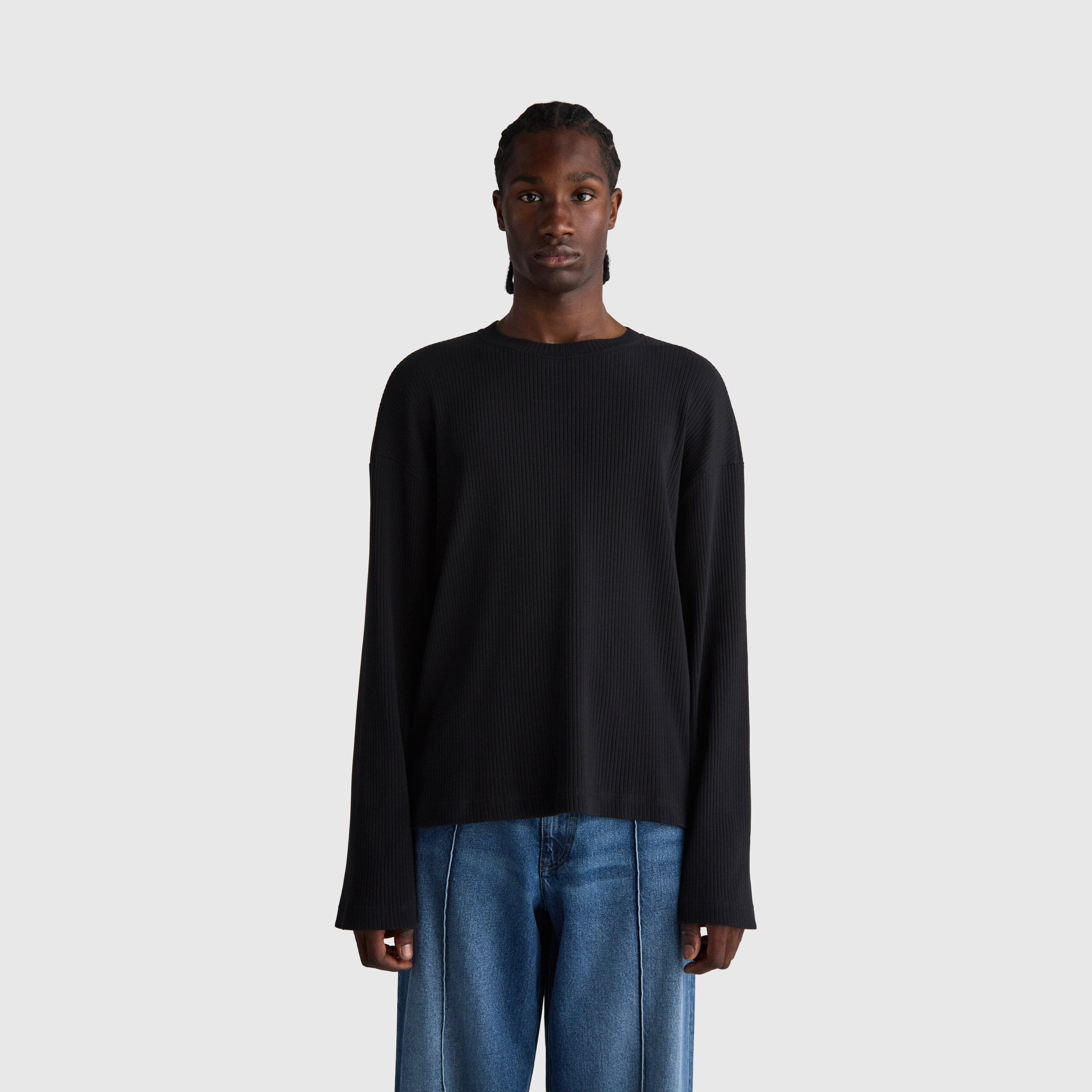 Livid Boden Longsleeve - Black Rib Longsleeve Livid 