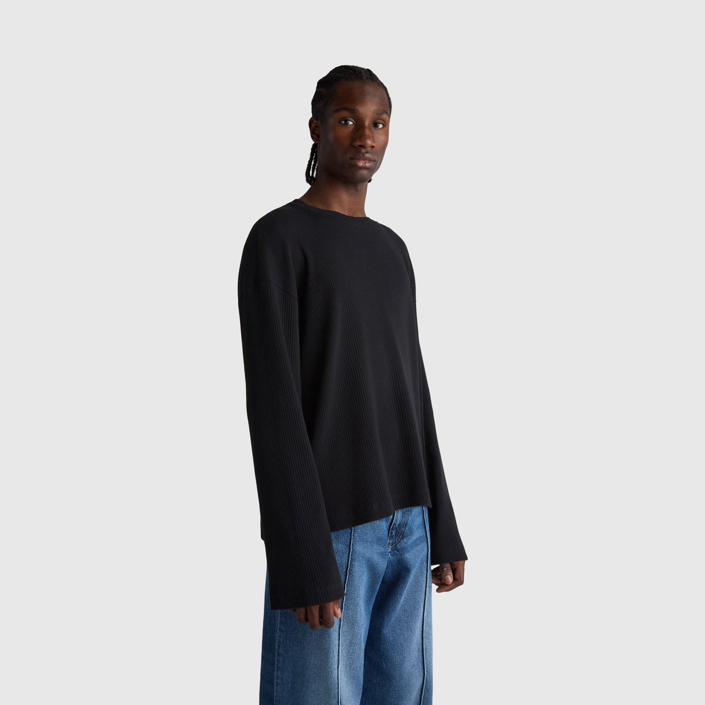 Livid Boden Longsleeve - Black Rib Longsleeve Livid 