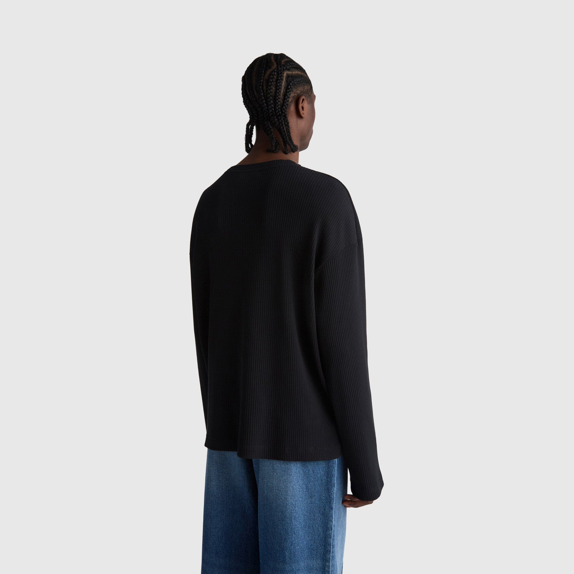 Livid Boden Longsleeve - Black Rib Longsleeve Livid 