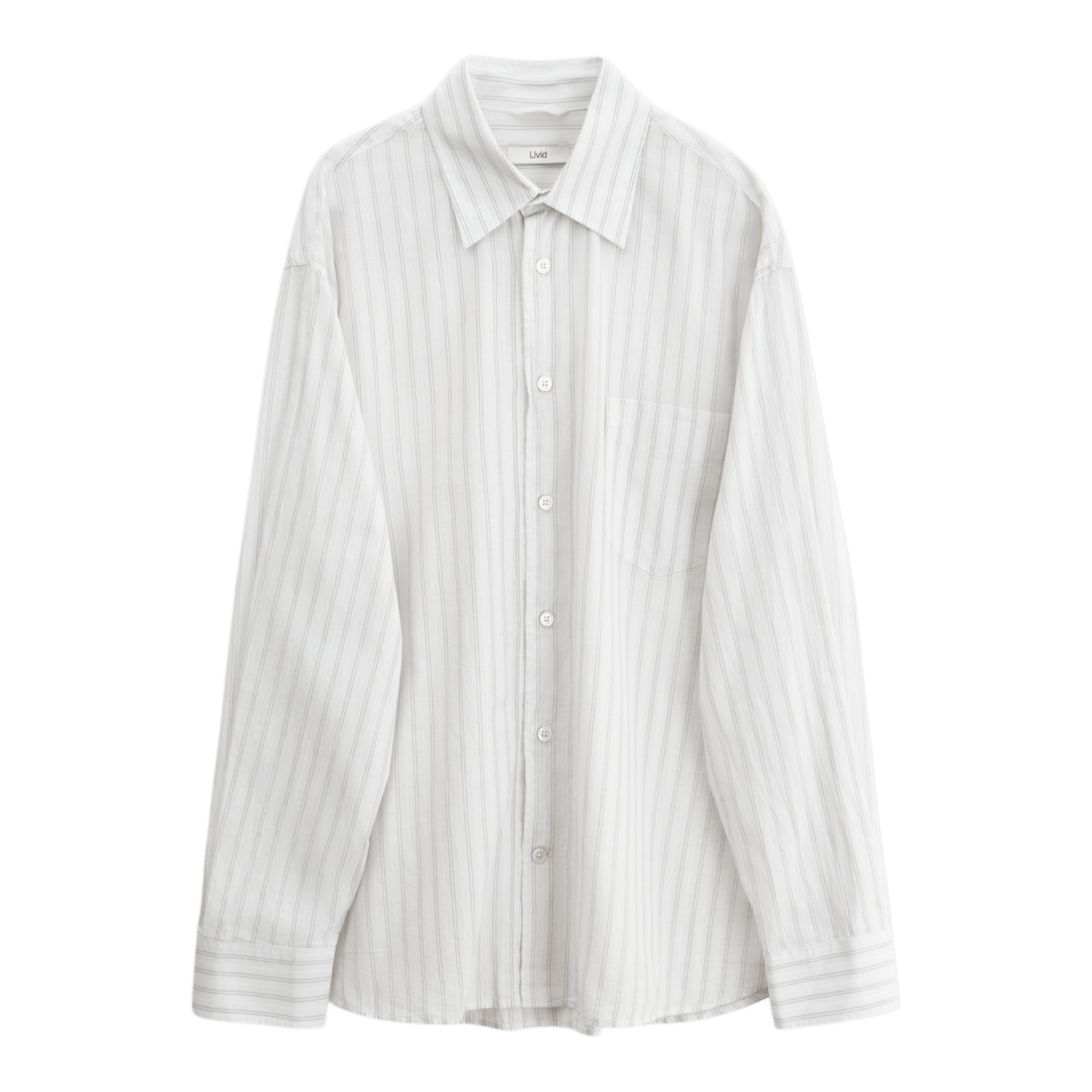 Livid Brass Voile Shirt - Stripe Shirt Livid 