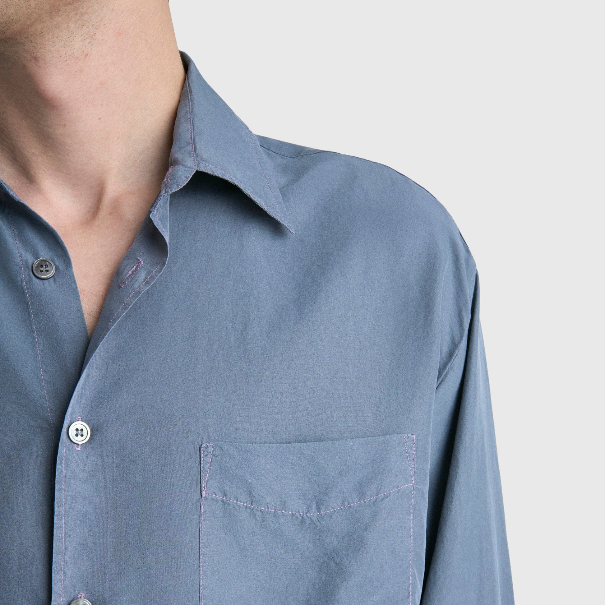 Livid Keen Shirt - Grisalle Fine Silk Shirt Livid 