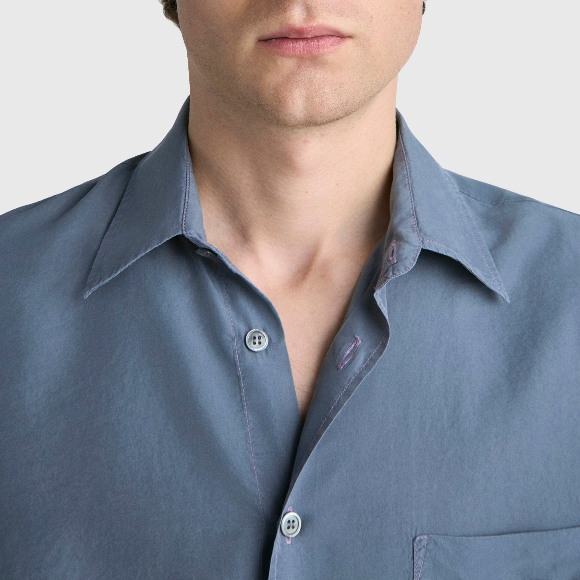 Livid Keen Shirt - Grisalle Fine Silk Shirt Livid 