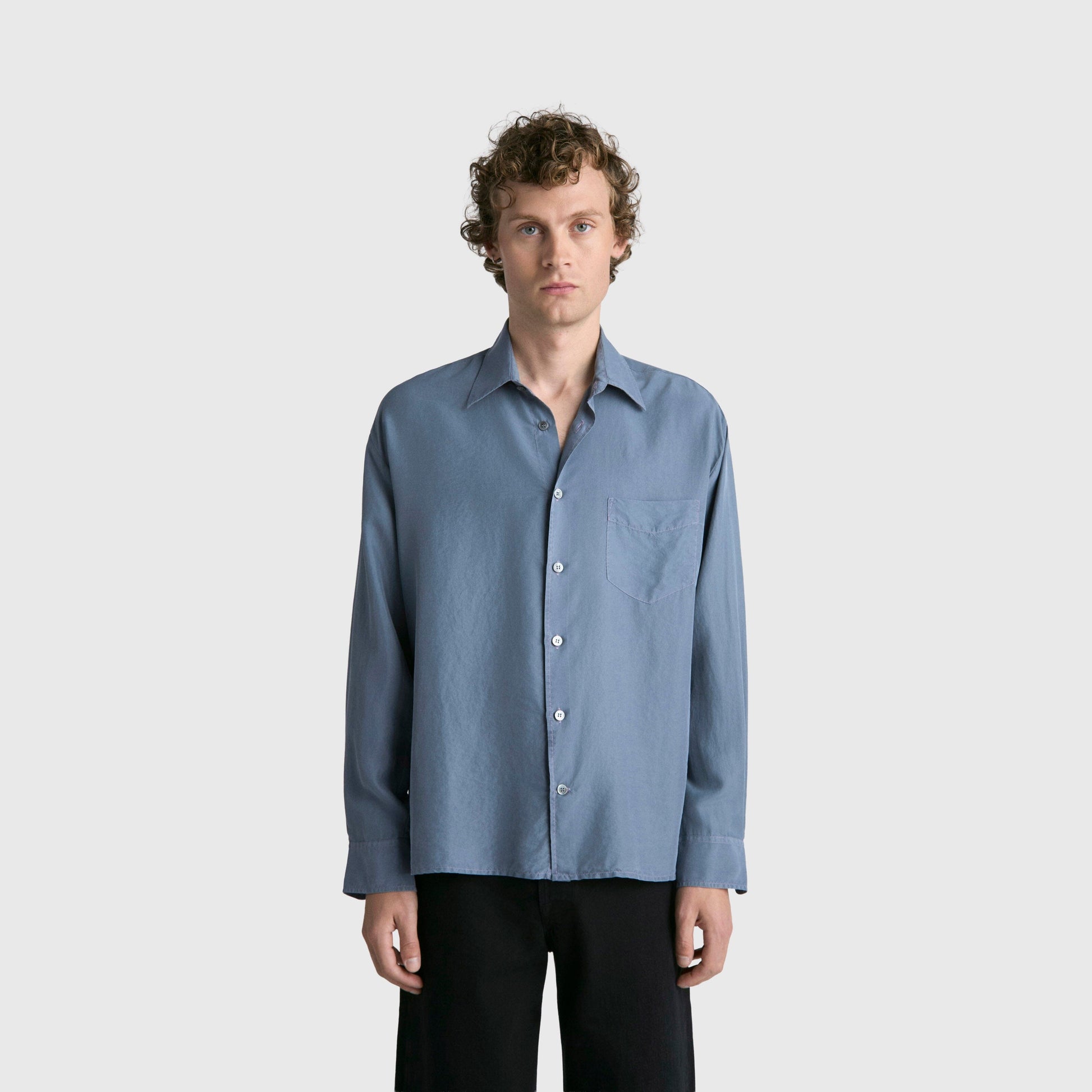 Livid Keen Shirt - Grisalle Fine Silk Shirt Livid 