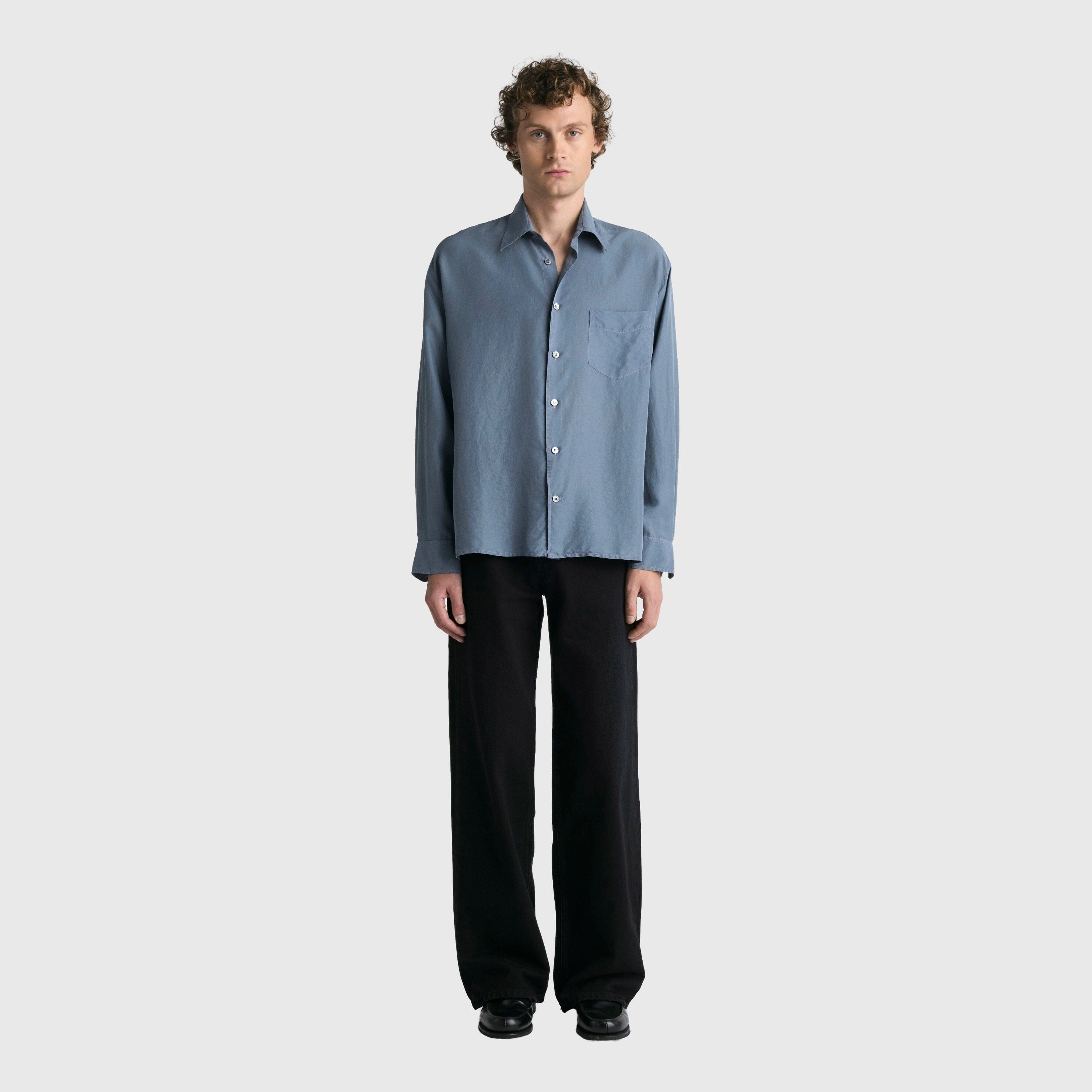 Livid Keen Shirt - Grisalle Fine Silk Shirt Livid 