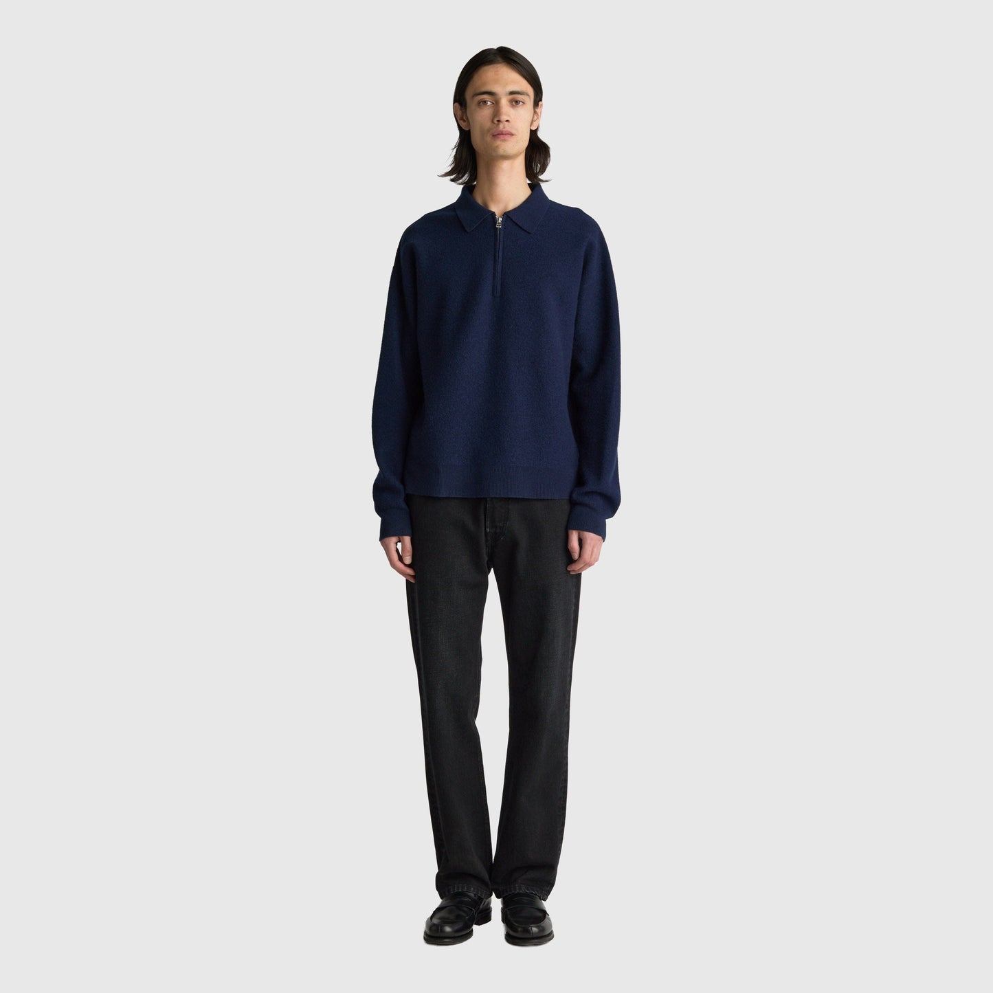 Livid Kevin Knitwear - Navy Knitwear Livid 