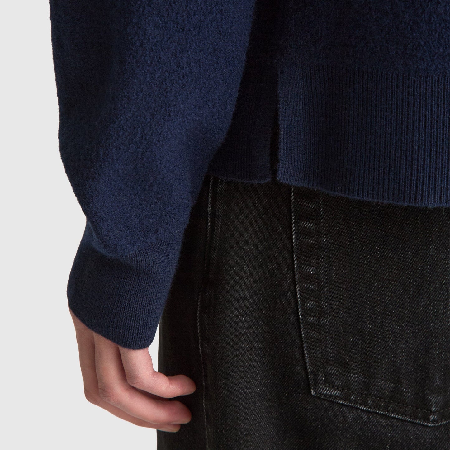 Livid Kevin Knitwear - Navy Knitwear Livid 