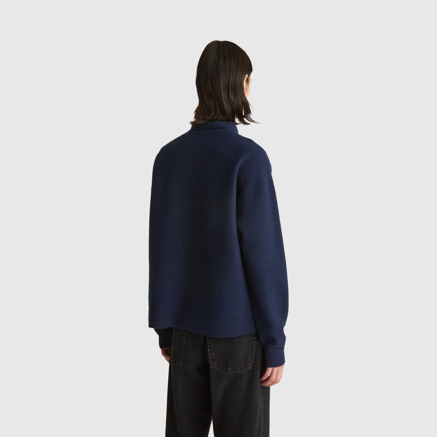 Livid Kevin Knitwear - Navy Knitwear Livid 