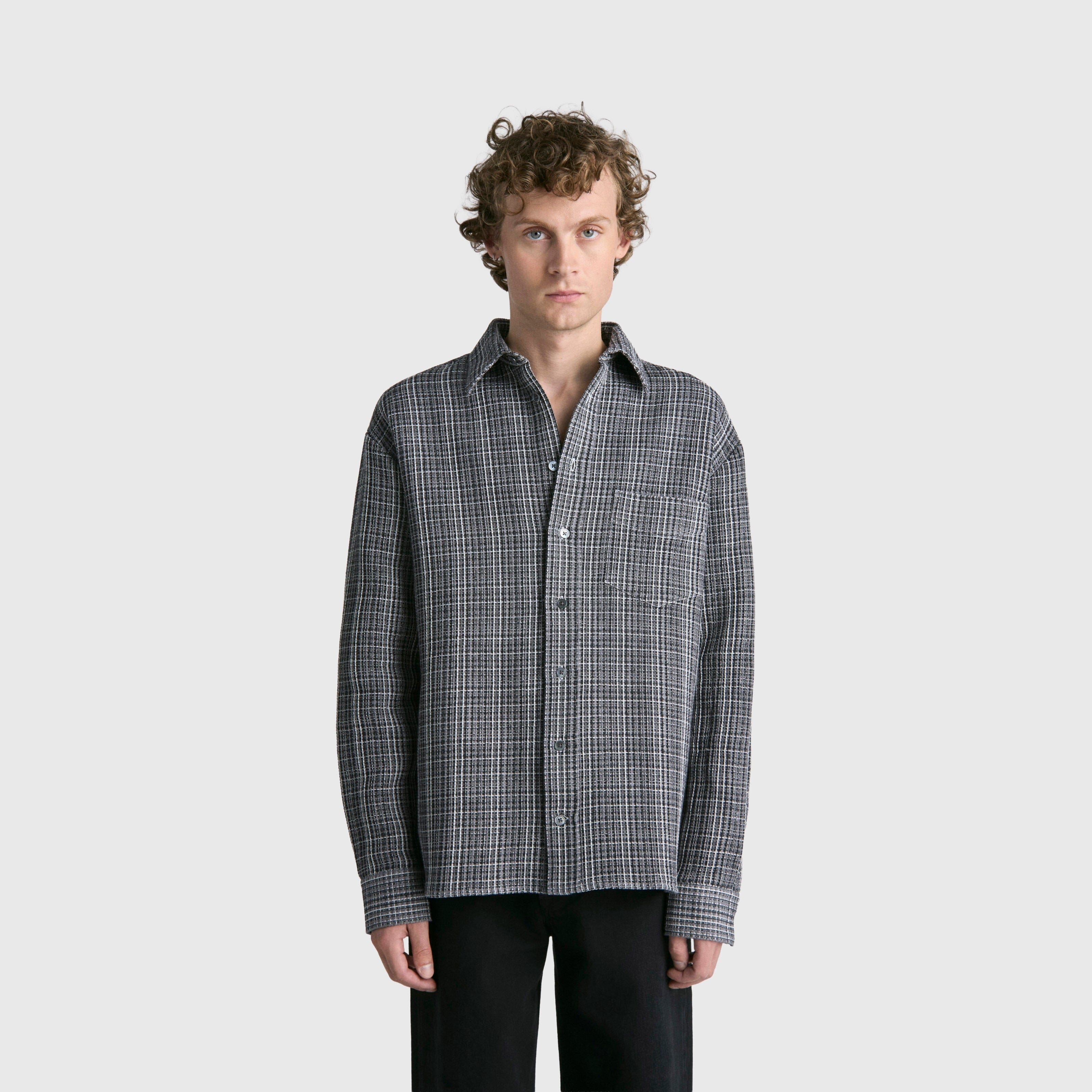 Livid Lefty Shirt - Black Lattice Shirt Livid 