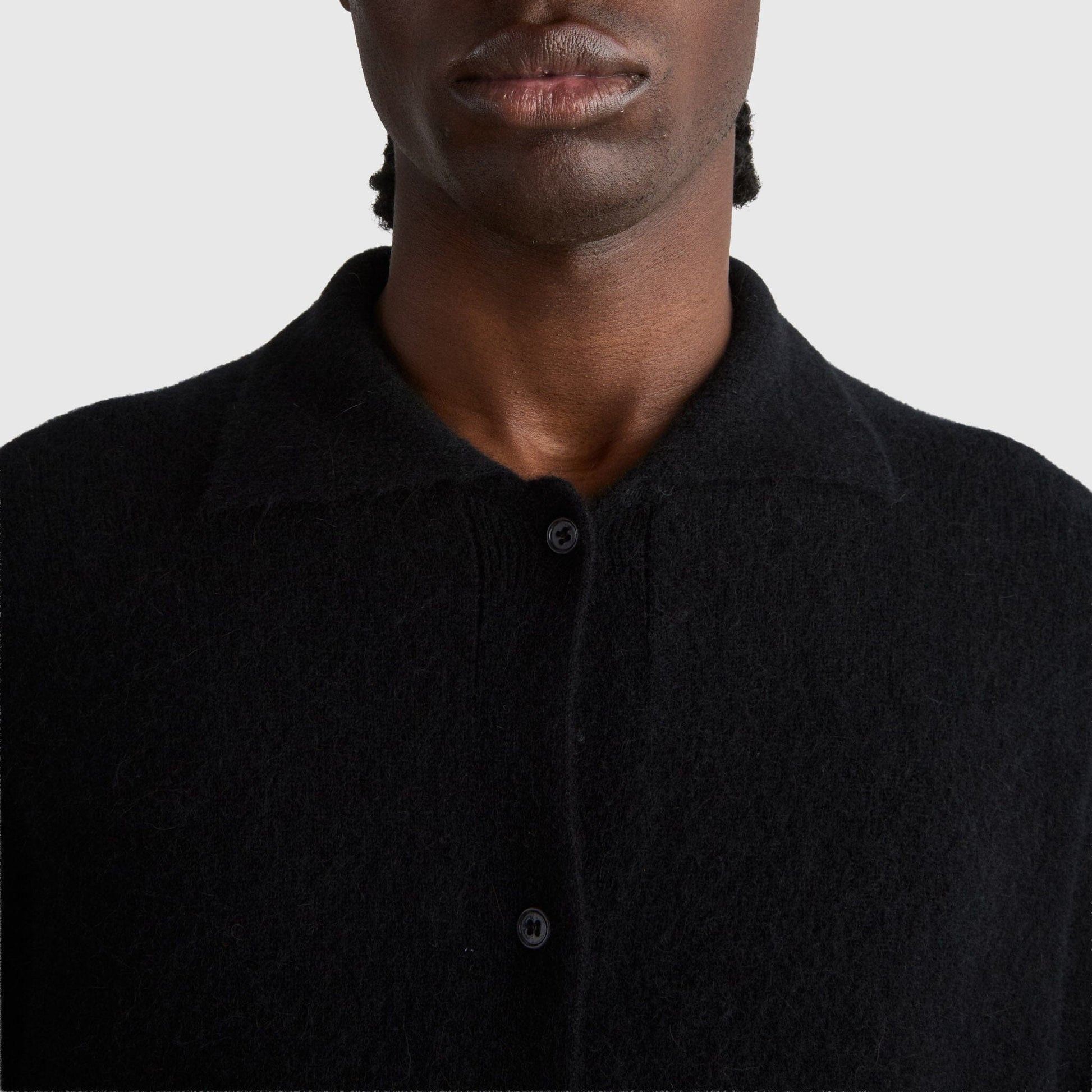 Livid Stack Knit - Black Knitwear Livid 