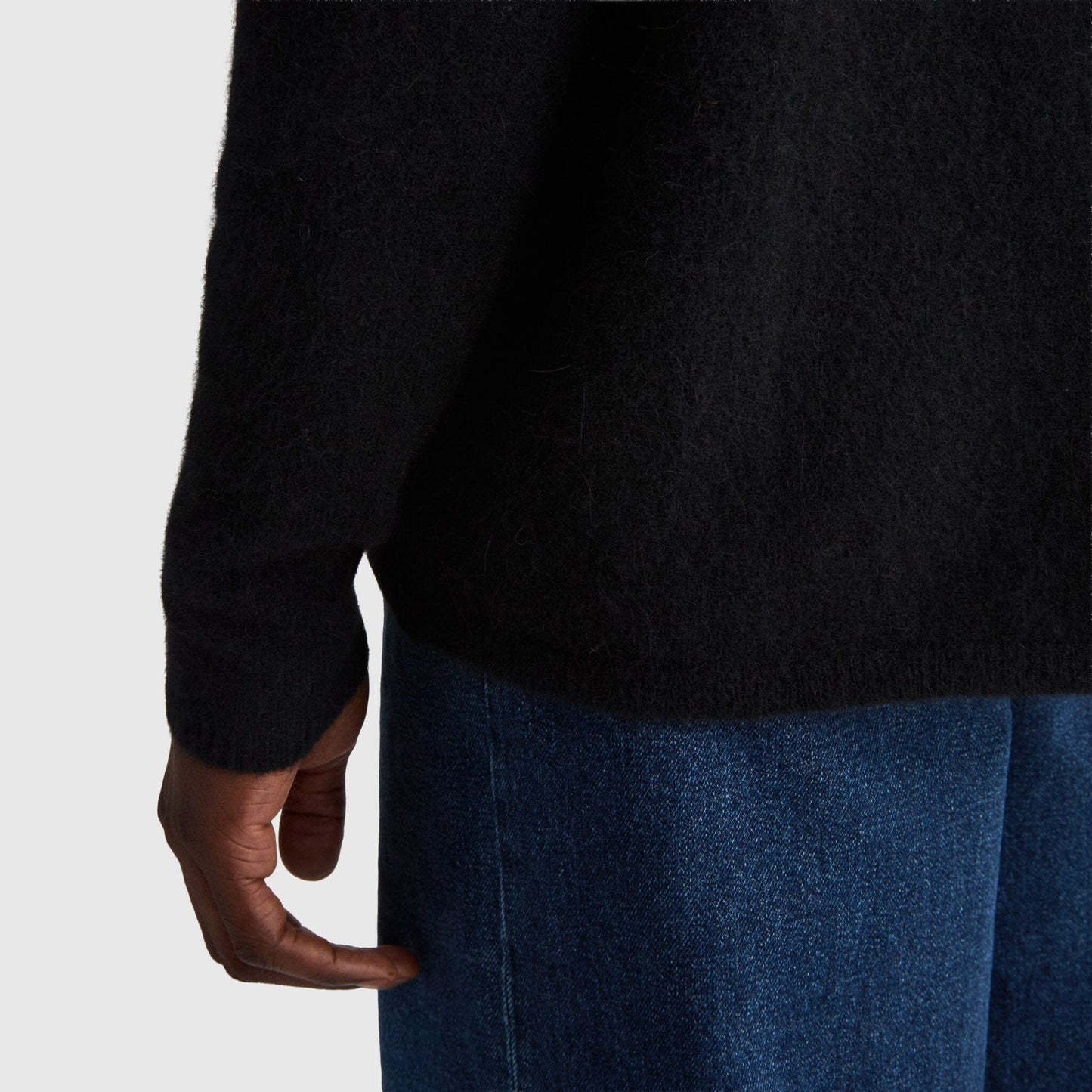 Livid Stack Knit - Black Knitwear Livid 