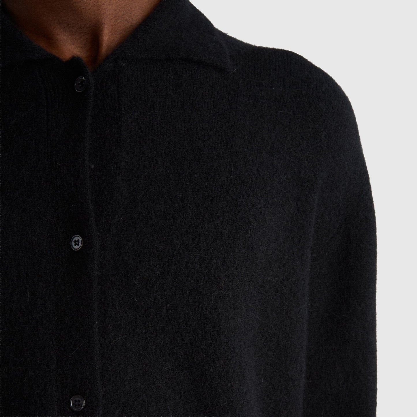 Livid Stack Knit - Black Knitwear Livid 
