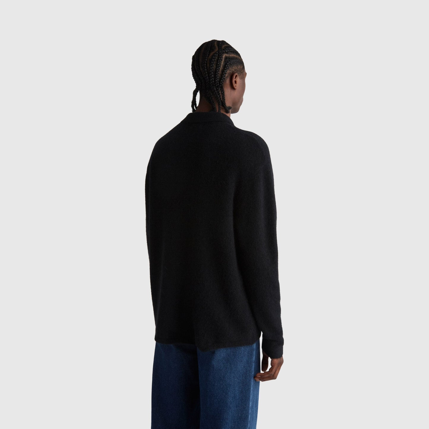 Livid Stack Knit - Black Knitwear Livid 