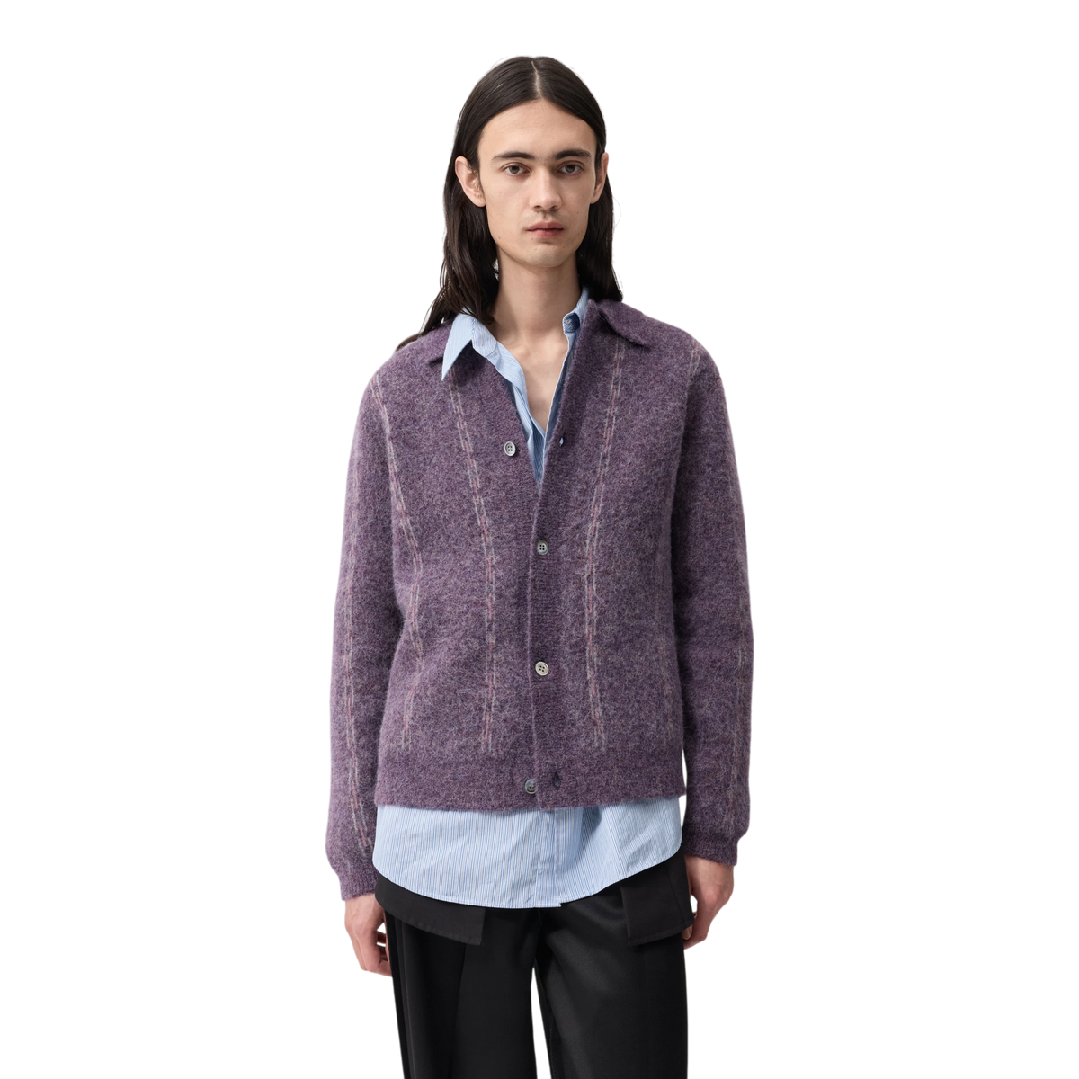 Livid Stack Knitwear - Plum Genser Livid 