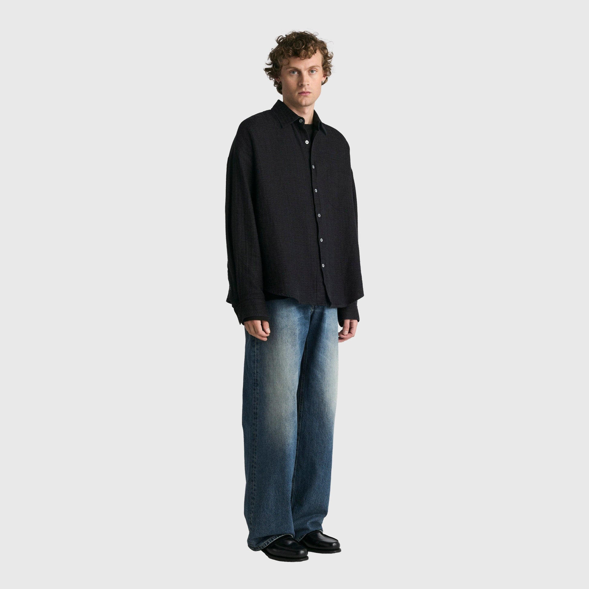 Livid Tim Shirt - Black Bonded Shirt Livid 