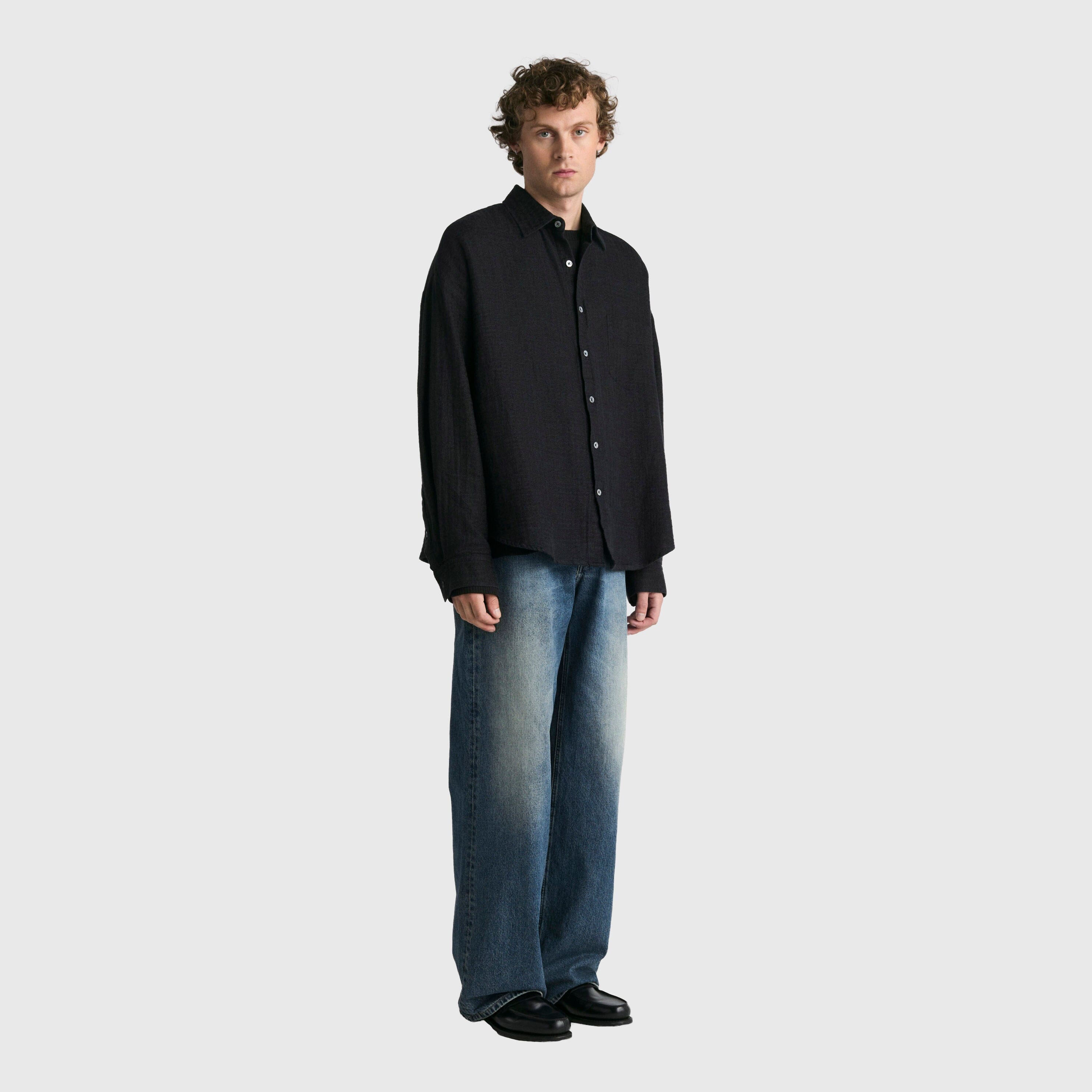 Livid Tim Shirt - Black Bonded Shirt Livid 