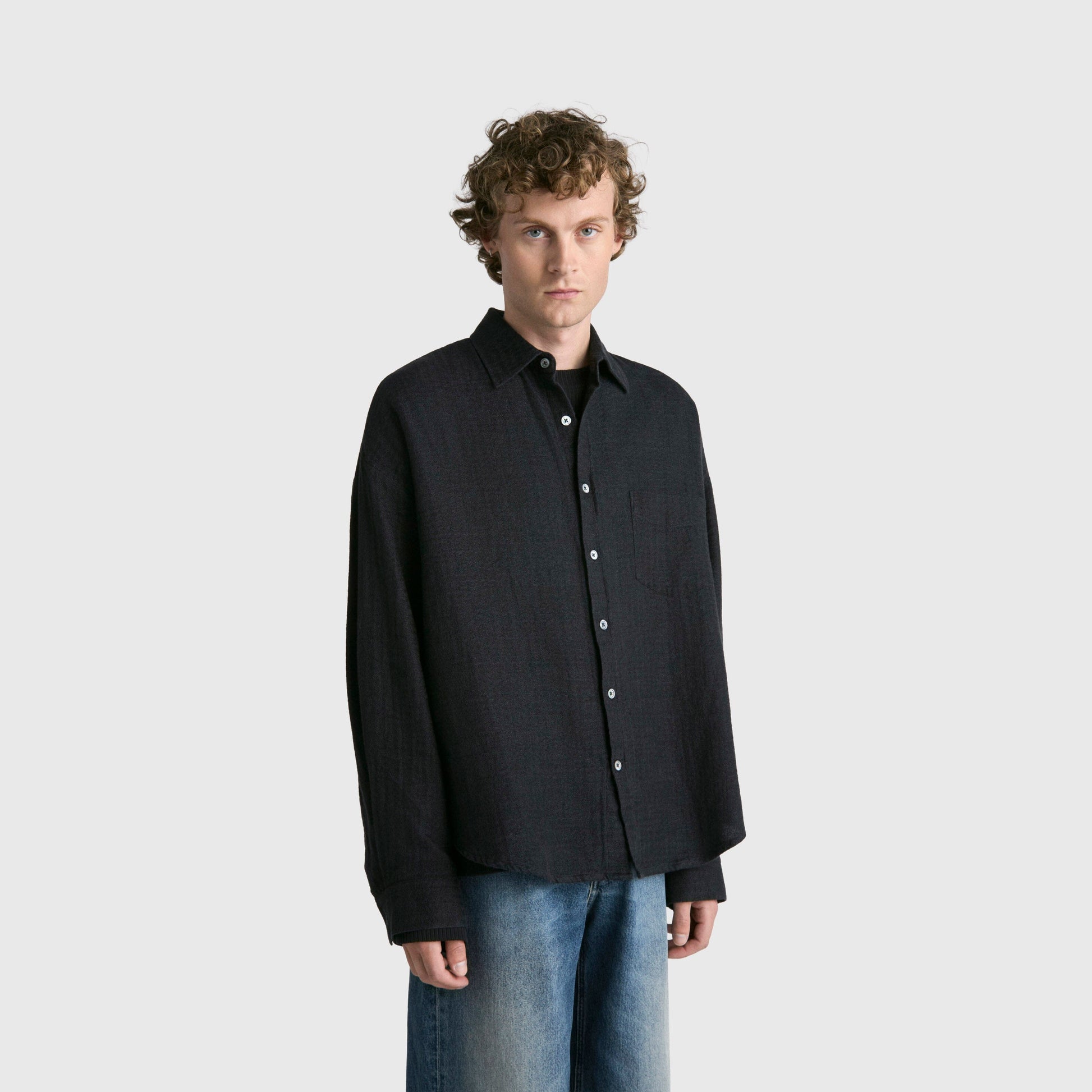 Livid Tim Shirt - Black Bonded Shirt Livid 