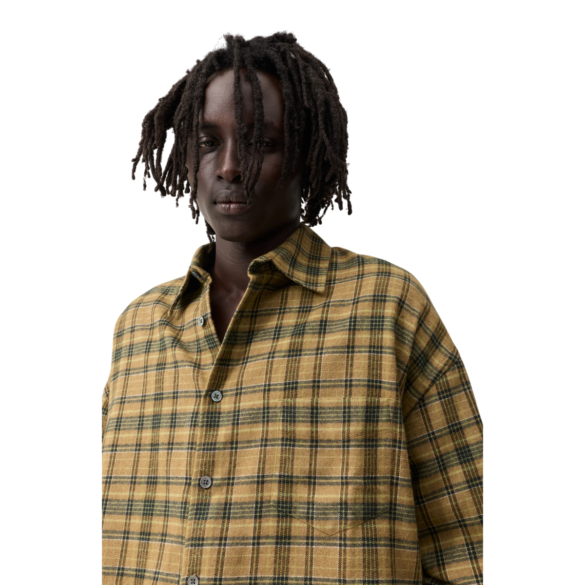 Livid - Utmost Shirt - Green Plaid Skjorte Livid 