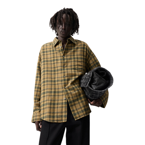 Livid - Utmost Shirt - Green Plaid Skjorte Livid 
