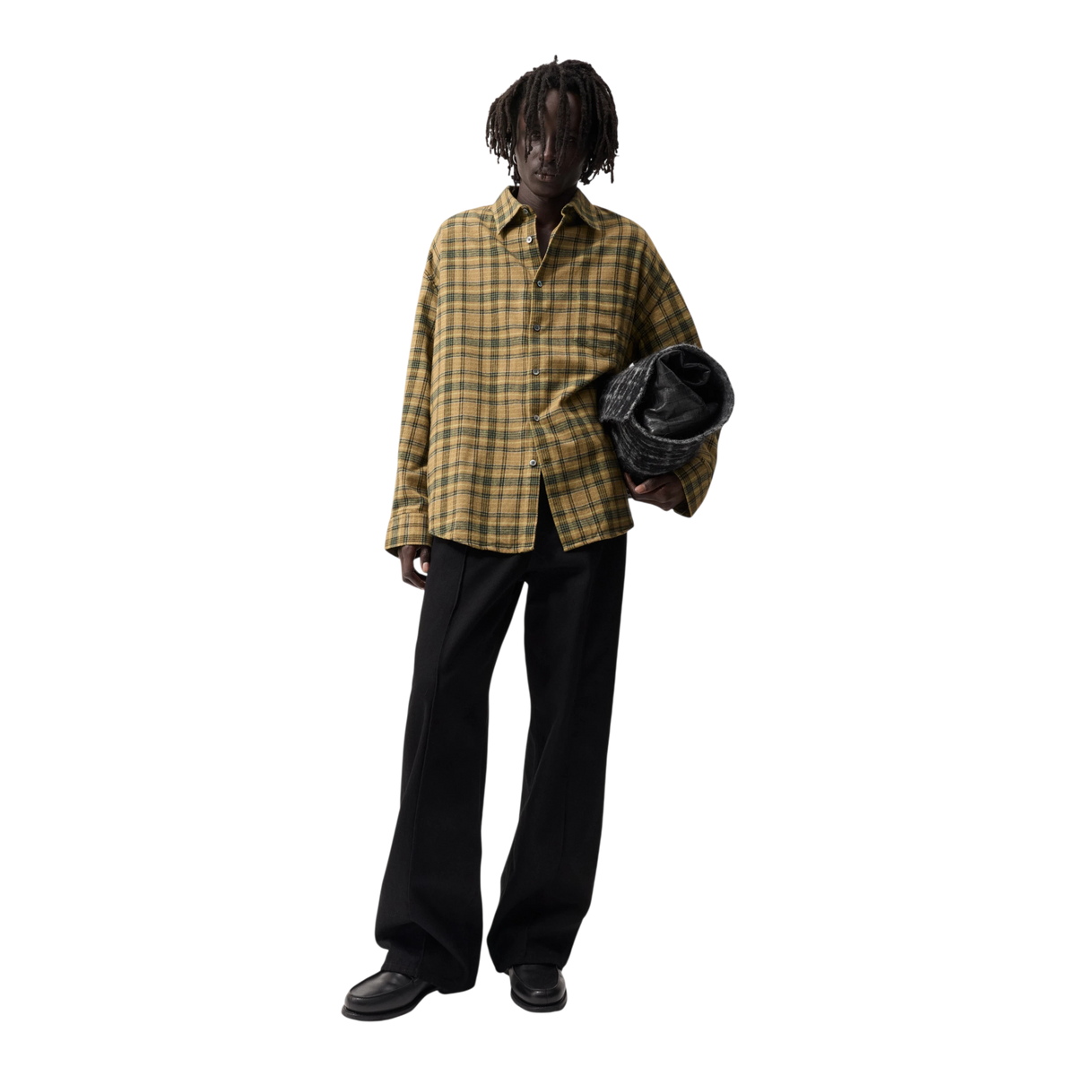 Livid - Utmost Shirt - Green Plaid Skjorte Livid 