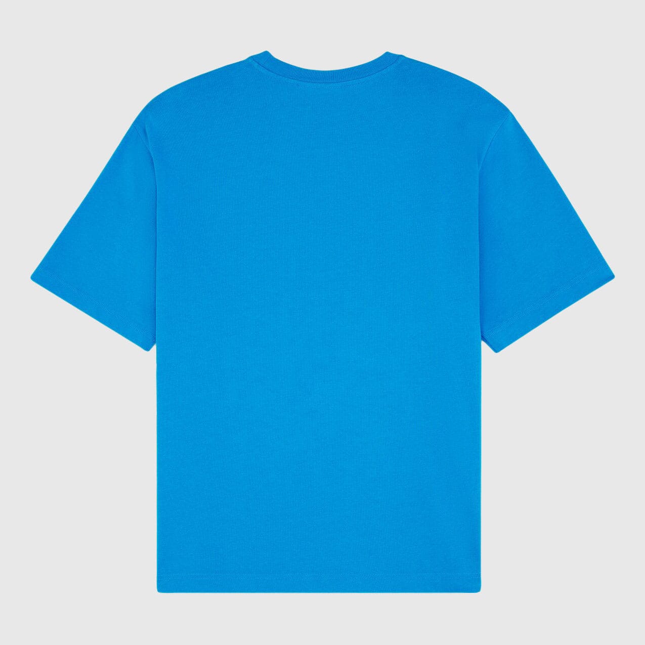 Maison Kitsuné Go Faster Oversize T-shirt - Enamel Blue T-shirt Maison Kitsuné 