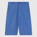 Maison Kitsuné Topstitch Bermuda Shorts - Storm Blue Shorts Maison Kitsuné 