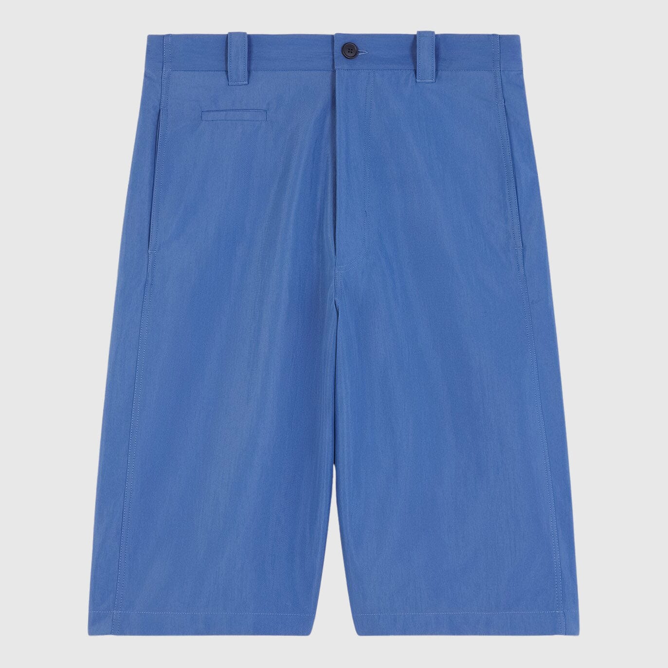Maison Kitsuné Topstitch Bermuda Shorts - Storm Blue Shorts Maison Kitsuné 