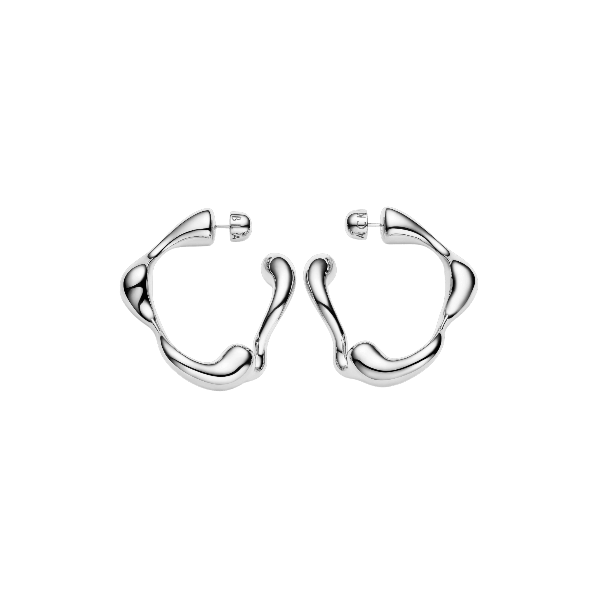 Maria Black Anil Hoop Large - Silver Jewellery Dapper 