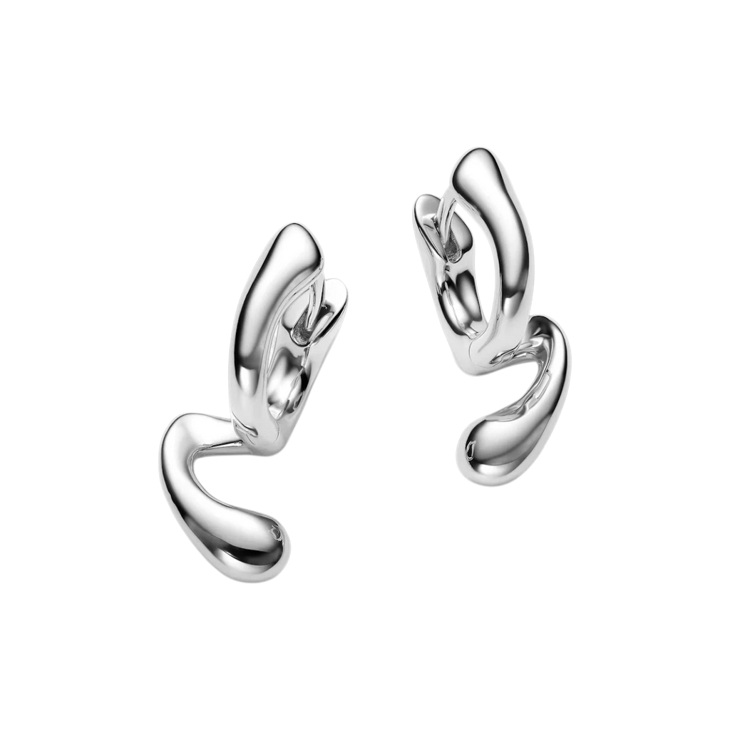 Maria Black- Coil Huggie Pair - Silver Maria Black 