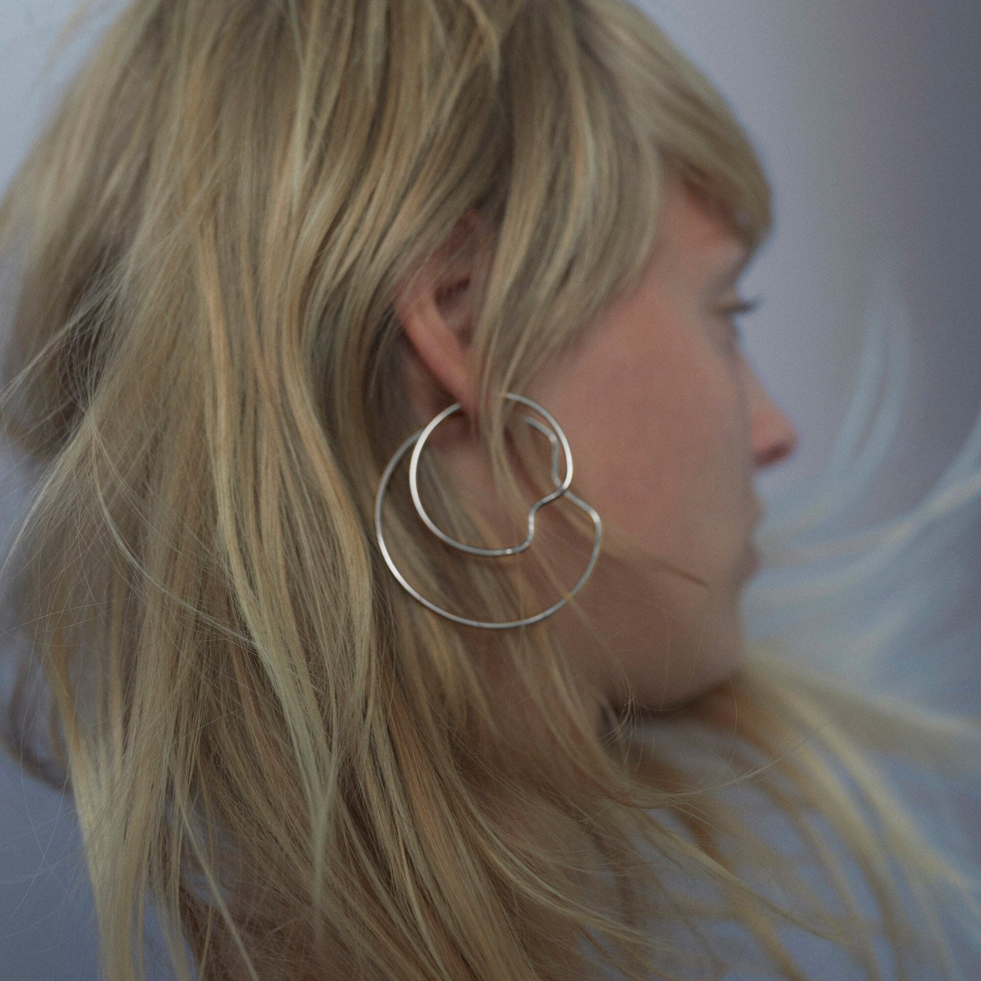 Maria Black Copenhagen 50 Hoop - Silver Jewellery Maria Black 