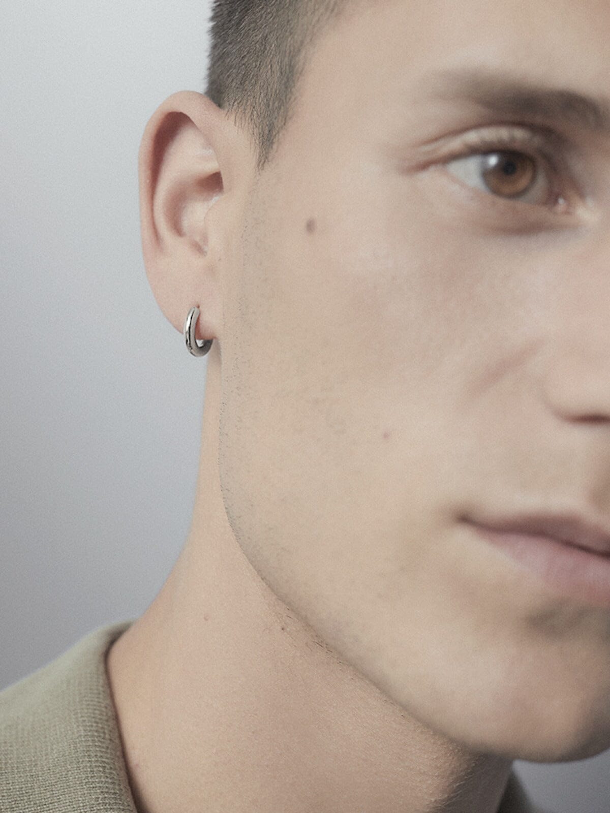 Maria Black Marco 8 Huggie - Silver Jewellery Maria Black 