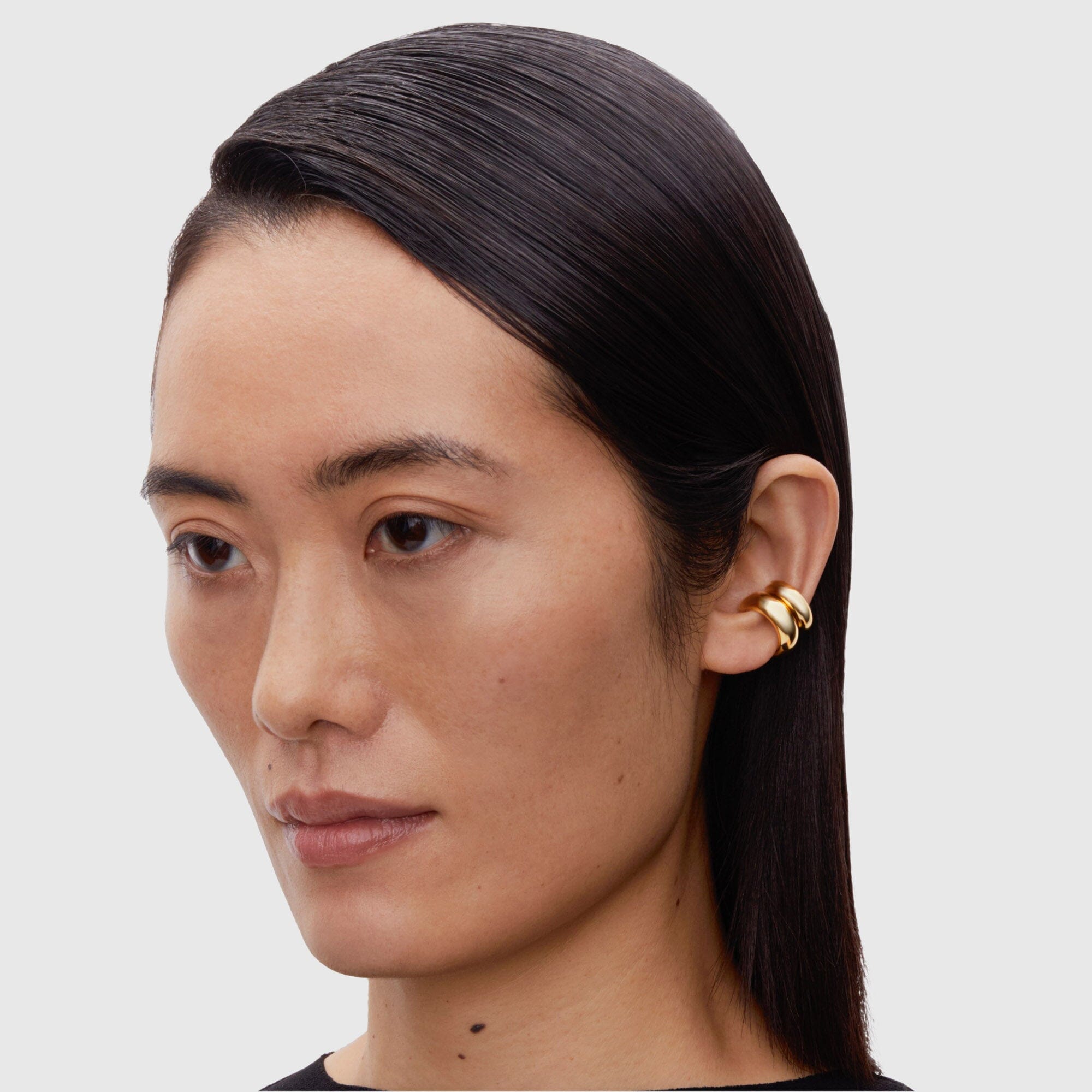 Maria Black Omotesando Chunky Ear Cuff - Gold Jewellery Maria Black 