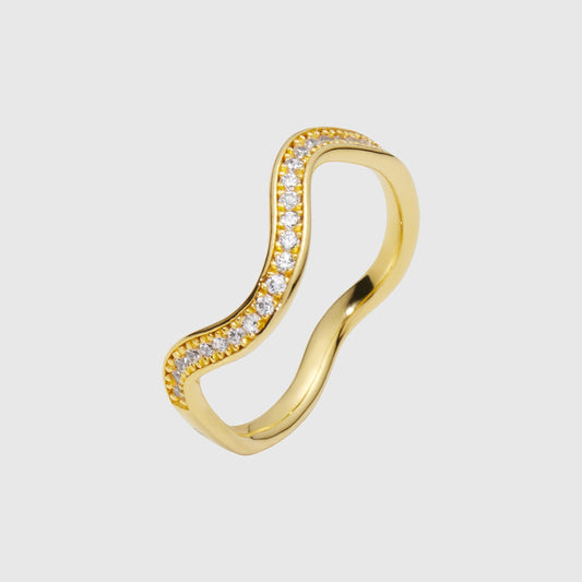 Maria Black Rose Ring - Gold Jewellery Maria Black 